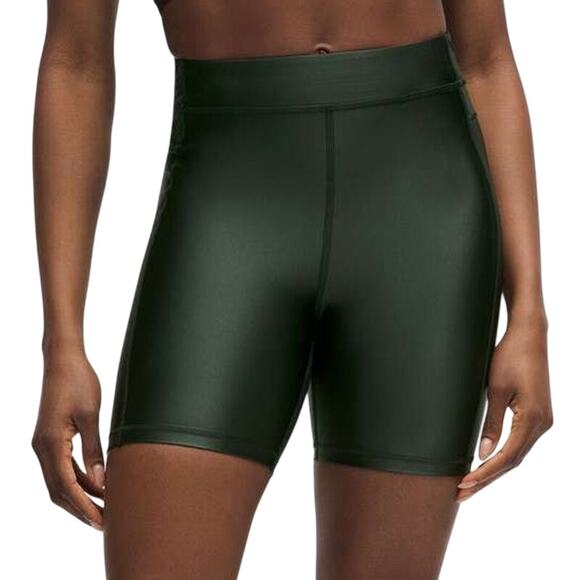 Lululemon Satin Shine High-Rise Short 6" Rainforest Green Women's Size 8 NWT - Picture 1 of 11